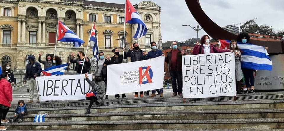 Asociacion Cubano-Vasca-pide-liberación-de-presos-políticos