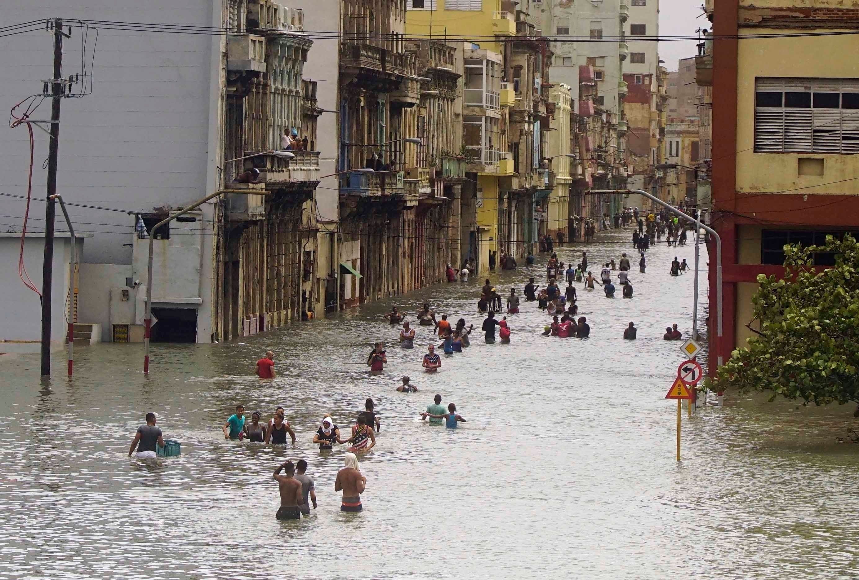 inundación-La Habana